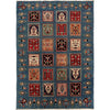 Blue Kazak Rug 4' 0 x 5' 6 (ft) - No. G22647