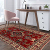 Hand Knotted Kazak Rug 3' 4 x 4' 8 (ft) - No. G22653