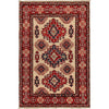 Oriental Kazak Rug 3' 2 x 4' 8 (ft) - No. G22654