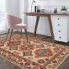 Hand Knotted Kazak Rug 3' 5 x 4' 8 (ft) - No. G22659