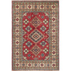 Red Color Kazak Rug 3' 3 x 4' 8 (ft) - No. G22669