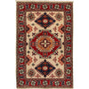 Ivory Color Kazak Rug 2' 6 x 3' 9 (ft) - No. G22674