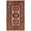 Hand Knotted Kazak Rug 2' 5 x 4' 1 (ft) - No. G22681