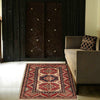 Hand Knotted Kazak Rug 2' 5 x 4' 1 (ft) - No. G22681