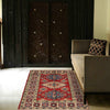 Red Color Kazak Rug 2' 7 x 3' 9 (ft) - No. G22693