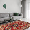 Red Kazak Rug 2' 7 x 3' 6 (ft) - No. G22694