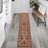 Hand Knotted Kazak Runner 2' 6 x 9' 2 (ft) - No. G22701