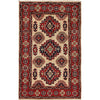 Ivory Color Kazak Rug 2' 7 x 4' 2 (ft) - No. G22710