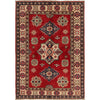 Hand Knotted Kazak Rug 3' 2 x 4' 5 (ft) - No. G22714