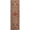 Hand Knotted Kazak Runner 2' 7 x 9' 4 (ft) - No. G22728