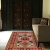 Oriental Kazak Rug 3' 2 x 4' 8 (ft) - No. G22742