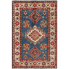 Blue Kazak Rug 3' 2 x 5' 0 (ft) - No. G22745