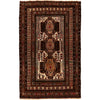 Ivory Baluchi Rug 3' 7 x 6' 2 (ft) - No. G22890