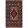 Hand Knotted Barjista Kilim Rug 3' 8 x 6' 6 (ft) - No. G22906