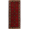 Hand Knotted Bokhara Wool Runner Rug 2' 4 x 5' 9 (ft) - No. G22929