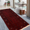 Hand Knotted Bokhara Wool Runner Rug 2' 11 x 5' 5 (ft) - No. G22932