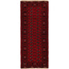 Hand Knotted Bokhara Wool Runner Rug 2' 6 x 6' 3 (ft) - No. G22936