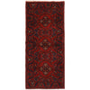 Red Color Khal Mohammadi Runner 2' 7 x 6' 4 (ft) - No. G23654