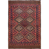 Handmade Multi Kilim  6' 1" x 9' 2" (ft) - No. G23675