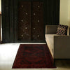 Handmade Baluchi Rug 4' 2 x 6' 3 (ft) - No. G23716