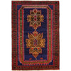 Handmade Baluchi Rug 4' 4 x 6' 5 (ft) - No. G24136