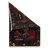 Handmade War Rug 2' 0 x 2' 9 (ft) - No. G24145