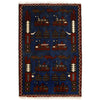 Handmade War Rug 1' 9 x 2' 8 (ft) - No. G24148