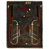 Handmade War Rug 2' 0 x 2' 7 (ft) - No. G24158