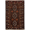 Handmade Baluchi Rug 4' 0 x 6' 1 (ft) - No. G24202