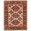 Oriental Kazak Rug 3' 5 x 4' 5 (ft) - No. G24279