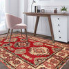 Red Color Kazak Rug 2' 7 x 3' 9 (ft) - No. G24284