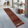 Flat Weave Kilim Runner 1' 7" x 5' 6" (ft) - No. G24349