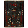 Hand Knotted War Rug 1' 9 x 2' 7 (ft) - No. G24391