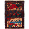 Handmade Village Design Rug 3' 0" x 4' 2" (ft)- No. G24426