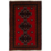 Hand Knotted Baluchi Rug 3' 0 x 4' 7 (ft) - G24837