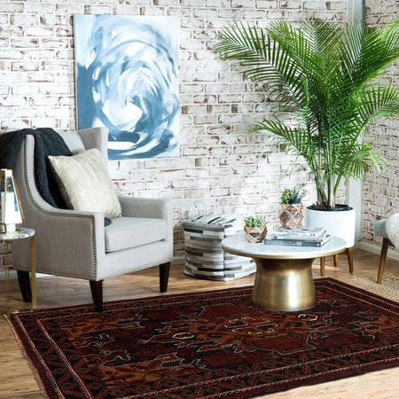 Handmade Baluchi Rug 4' 0 x 6' 2 (ft) - No. G24846