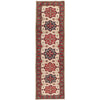 Ivory Kazak Runner 2' 6 x 9' 1 (ft) - No. G24859