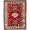 Red Color Kazak Rug 5' 1 x 6' 5 (ft) - No. G24862