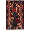 Hand Knotted Baluchi Rug 3' 0 x 4' 9 (ft) - G24902