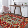 Handmade Vegetable Kilim 5' 1 x 6' 4 (ft) - No. G24956