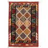 Handmade Vegetable Kilim 3' 3  x 5' 0 (ft) - No. G25158