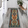 Vegetable Kilim Runner 1' 7 x 4' 5 (ft) - No. G25196