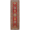 Hand Knotted Kazak Runner 2' 6 x 9' 5 (ft) - No. G25225