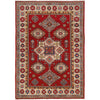 Red Color Kazak Rug 4' 9 x 7' 0 (ft) - No. G25258