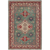 Green Color Kazak Rug 6' 4 x 9' 8 (ft) - No. G25353