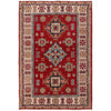 Red Color Kazak Rug 3' 9 x 5' 9 (ft) - No. G25363