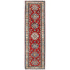 Hand Knotted Kazak Runner 2' 7 x 9' 6 (ft) - No. G25364