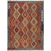 Handmade Vegetable Kilim 4' 2 x 5' 7 (ft) - No. G25409