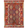 Handmade Vegetable Kilim 4' 2 x 5' 7 (ft) - No. G25474