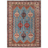 Blue Color Kazak Rug 5' 7 x 8' 5 (ft) - No. G25498